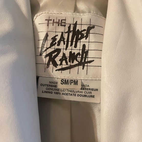 Women's vintage 70’s Fringe Leather Jacket with beads - Picture 5 of 5